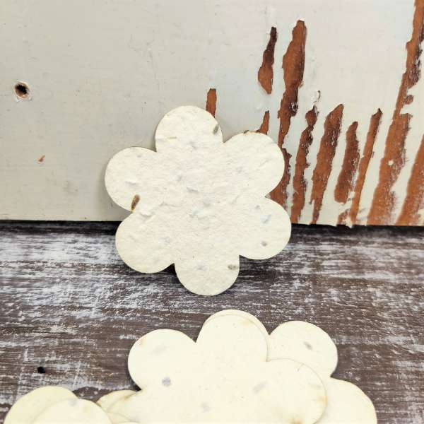 fiore in carta piantabile ecofattoart